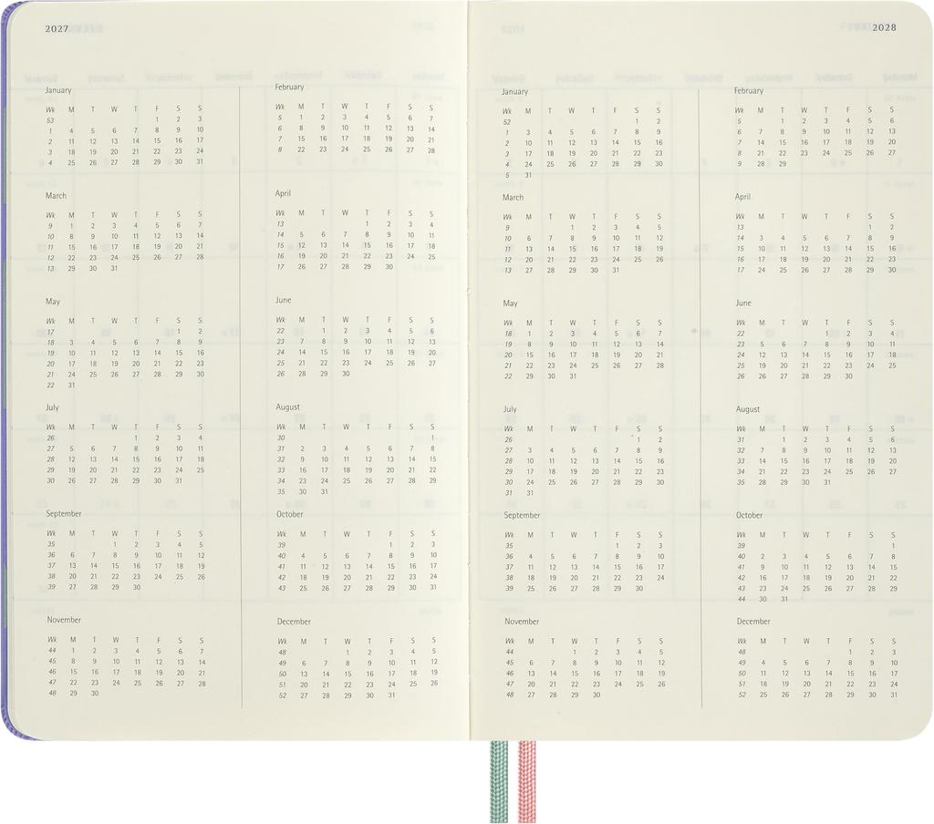 Moleskine 2026 July 18 Alice in Wonderland Mad Hatter Weekly Large Size x DHAL18WN3Y27 Planner, Start, Months, Planner, (13cm 21cm), Hardcover,