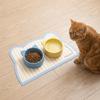 Waterproof Cat Head Shaped Pet Meal Mat Anti Slip Kitchen Floor Mat  Multi-Pet Household