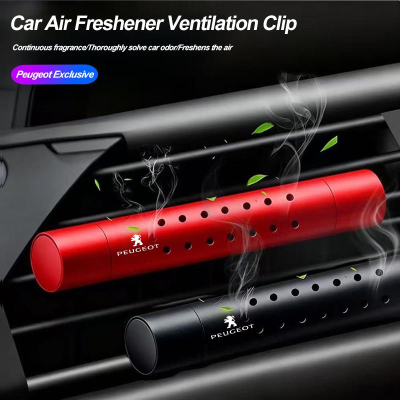 Car Air Freshener Ventilation Clip Auto Interior Perfume For Peugeot 2008 208 308 508 4008 408 3008 307 207 107 607 106 406 407