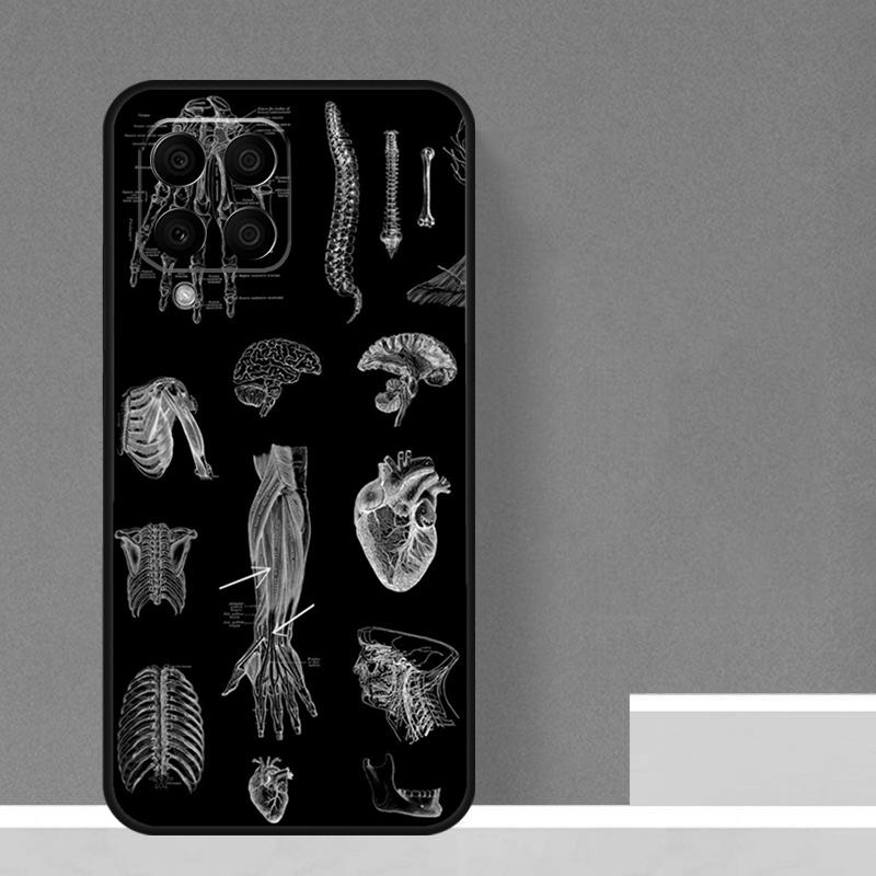 Human Anatomy For Samsung Galaxy M12 M32 M52 M14 M34 M54 M21 M51 M31 M30s M20 M15 M55 M13 M33 M53 Case