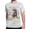 Аэрит Гейнсборо FF7 Журнал Final Fantasy Мужские Футболки Винтажная Футболка Футболки с Коротким Рукавом 100% Хлопок Подарок на День Рождения