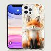 Чехол для телефона с рисунком лисы для iPhone 17 Air 16 15 Plus 11 14 Pro Max 13 Mini 12 7 8 + SE Художественный узор Индивидуальная обложка 17 Air 16 15 P