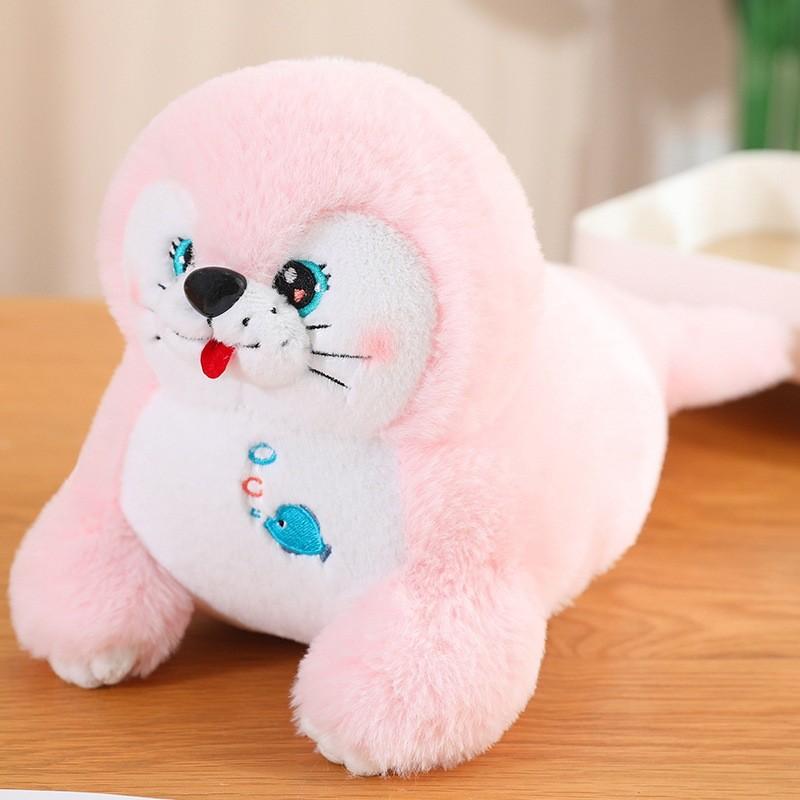Sea Plush Lion Toy Marine Animal Stuffed Doll Kids Gift Bedroom Decorations