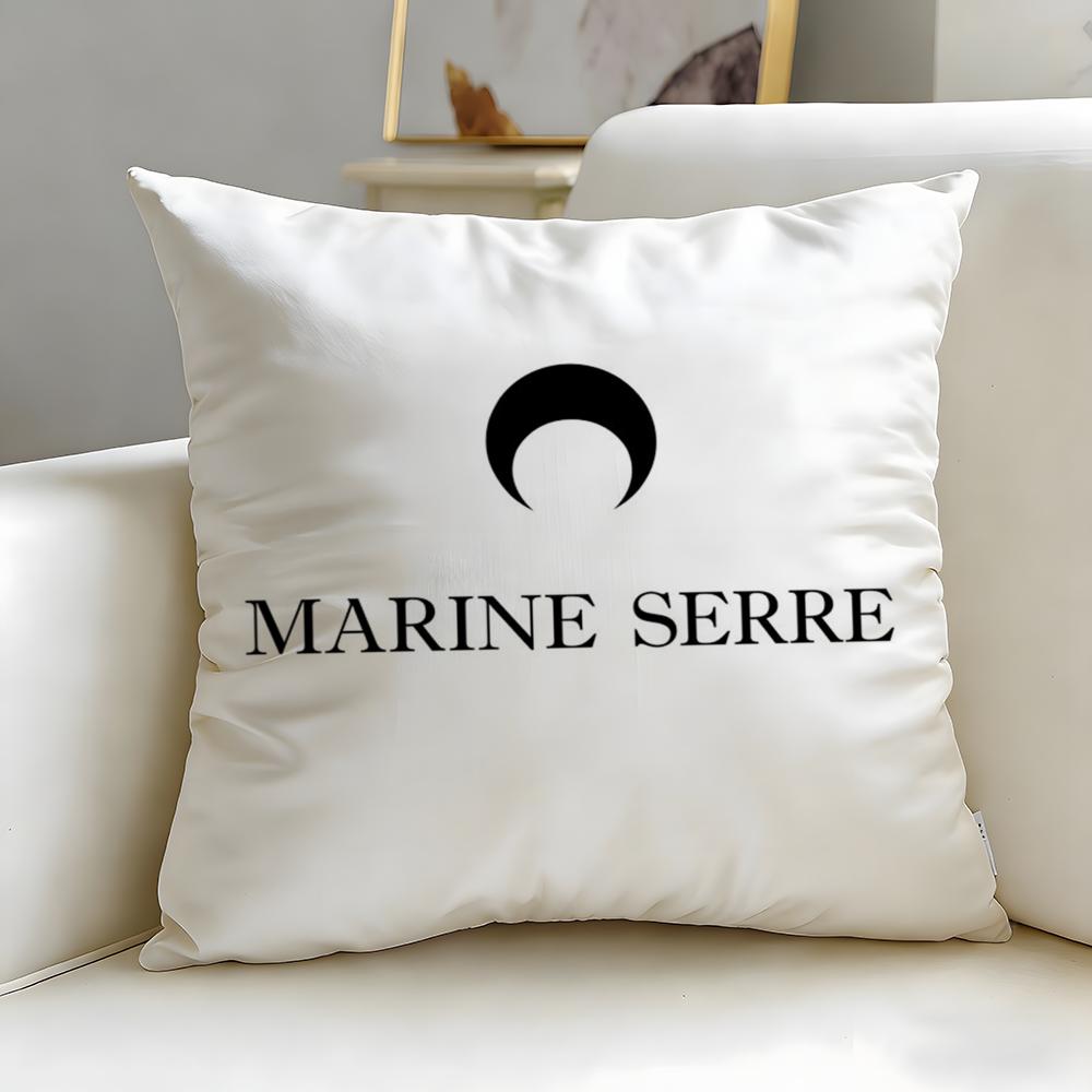 Популярный модный бренд Marine Serre Наволочка Мягкая и Легко стирающаяся – Универсальная для Дивана, Кровати, Путешествий и Офиса
