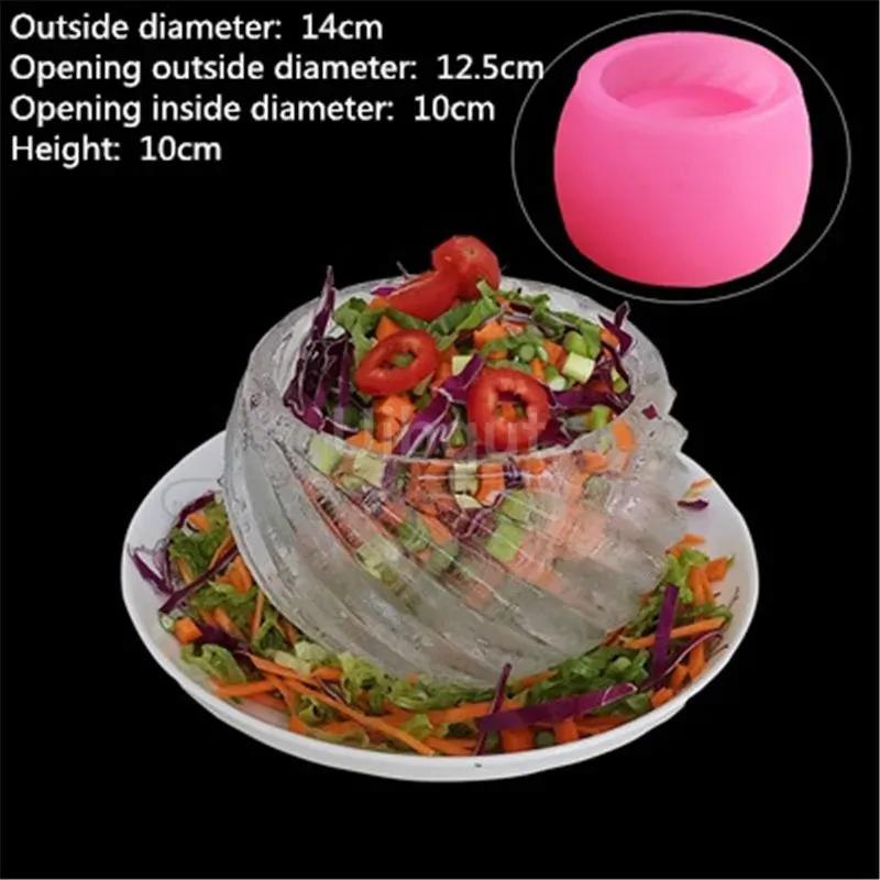 seafood keep cold ice bowl Sashimi sushi boat plate tray Noodle mold mould decorative moon dry ice creative hot pot carving mold