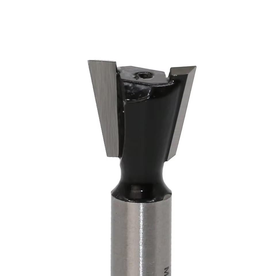 Фрезерные фрезы «ласточкин хвост» со хвостовиком 8 мм Промышленные вольфрамовые фрезы для резьбы по дереву Инструменты для деревообработки