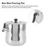 Stainless Steel Bee Wax Melting Pot Heatproof Wax Making Pot Bee Wax Pouring Pot  Beekeeping