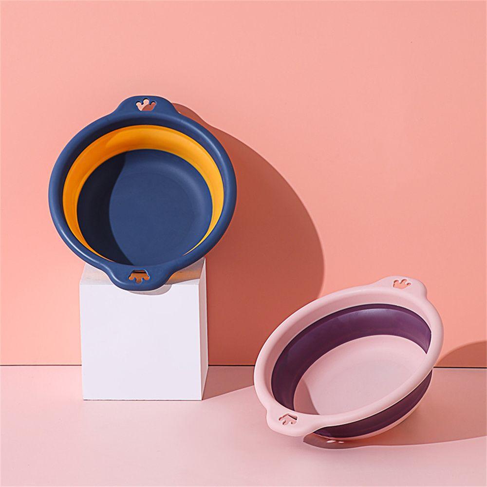 Safe Durable Travel Baby Home Foldable Laundry Basin Wash Basin Portable Laundry Tub