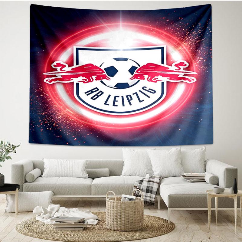RB Leipzig Print Tapestry - Portable Wall Decor Cloth, for Home, Dorm, Travel, Bedroom, Living Room - Ideal Birthday Housewarming Gift