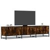 VidaXL TV Stand Smoked Oak 180x35x41 Cm Engineered Wood, TV Stand, TV Buffet, Multimedia Cabinet, TV Bench, Hi-fi Cabinet, 3300787