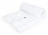 All-season medical blanket 200x220 cm white quilted large