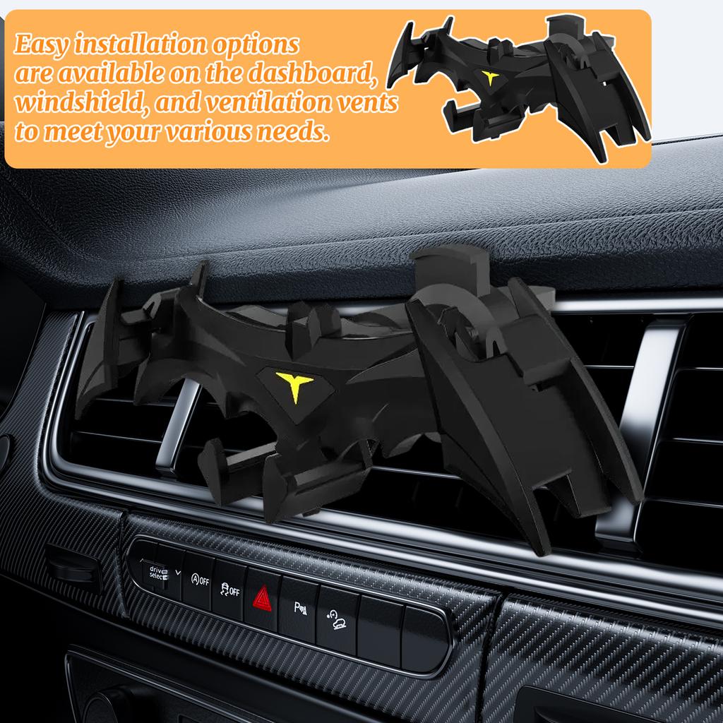 Bats Car Mobile Phone Holder, Car Outlets Mobile Phone Holder