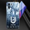 Радуга шесть:Чехол для телефона с логотипом Siege для Xiaomi Mi POCO X3 NFC GT M4 M3 12 11T 10T Pro A3 11 Lite NE 5G 12X 11i F3, мягкий черный чехол