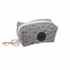 Ostrich Grain Surface Dog Poop Bag Dispenser Leash Hanging Bag  Daily Dog Walking