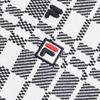 Fila Платье женское с вышитым узором, дышащее, модное, повседневное, элегантное, с коротким рукавом, цвет легендарный синий F11W321313FNV