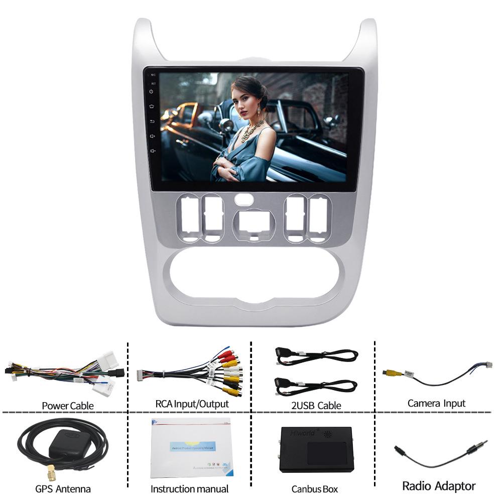 Renault Logan 09-13 Android MP5 Навигационный и GPS плеер