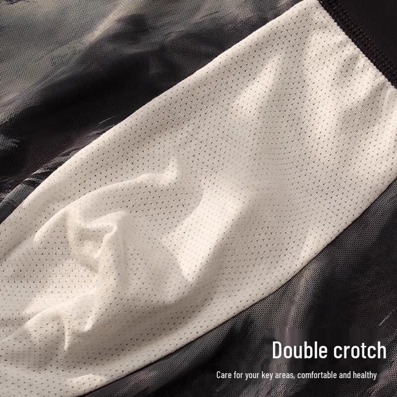 Мужские антибактериальные ультратонкие боксеры-брифы из ледяного шелка FitonTon (3-Pack)