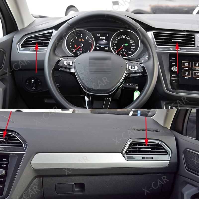 For VW Tiguan MK2 2017 2018 2019 2020 2021 Front Dashboard Rear Air Conditioner Outlet A/C Air Conditioning Vents Tab Clip Pick