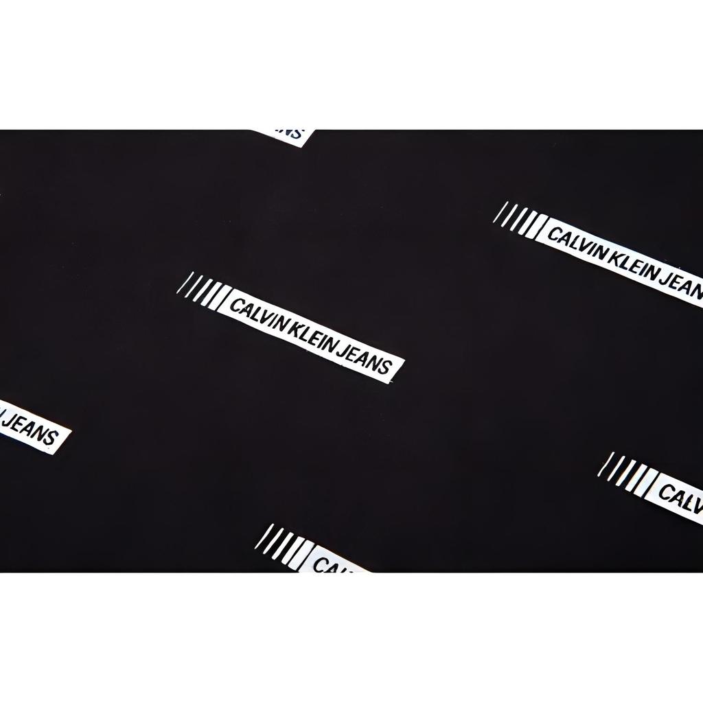 Calvin Klein Модный повседневный флисовый свитер с капюшоном и длинным рукавом, мужская толстовка черного цвета ZM02085