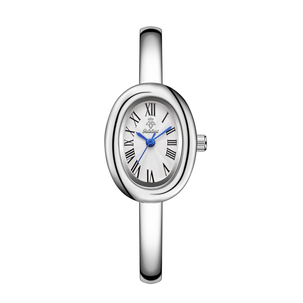 YaLaLuSi Brand Women’s Water-Resistant Quartz Bracelet Watch with a Minimalist Oval Dial – A Perfect Gift Reloj Mujer Girl Watch