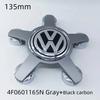 DKRSE1 For VW Volkswagen Jetta MK5 Golf 4pcs 135mm Volkswagen Golf Polo Car Wheel Center Caps 5Pins Rim Hub Cover Hubcap Logo Badge Emb