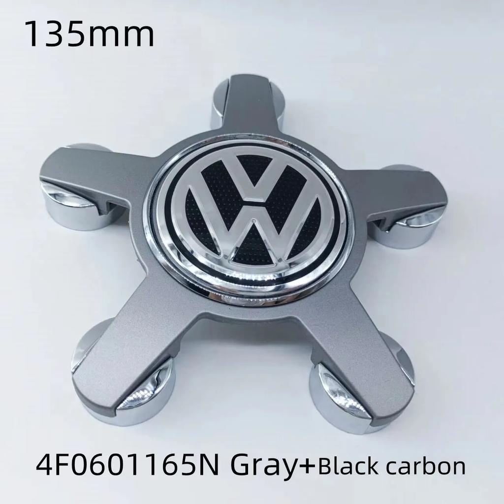 DKRSE1 For VW Volkswagen Jetta MK5 Golf 4pcs 135mm Volkswagen Golf Polo Car Wheel Center Caps 5Pins Rim Hub Cover Hubcap Logo Badge Emb