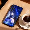Чехол для телефона Genshin Impact Fennina для Samsung S26,S25,24,23,22,30,21,10,9,Ultra,Plus,Lite,Черный Мягкий Чехол