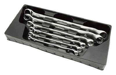 Набор накидных ключей ASH Revo Wave OLS060 Двусторонние 6, 8x10-22x24,