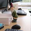 Garden Gnome Figure Decoration, 15 cm Resin Peeing Gnome Statue, Funny Garden Ornament, Outdoor Garden Decor