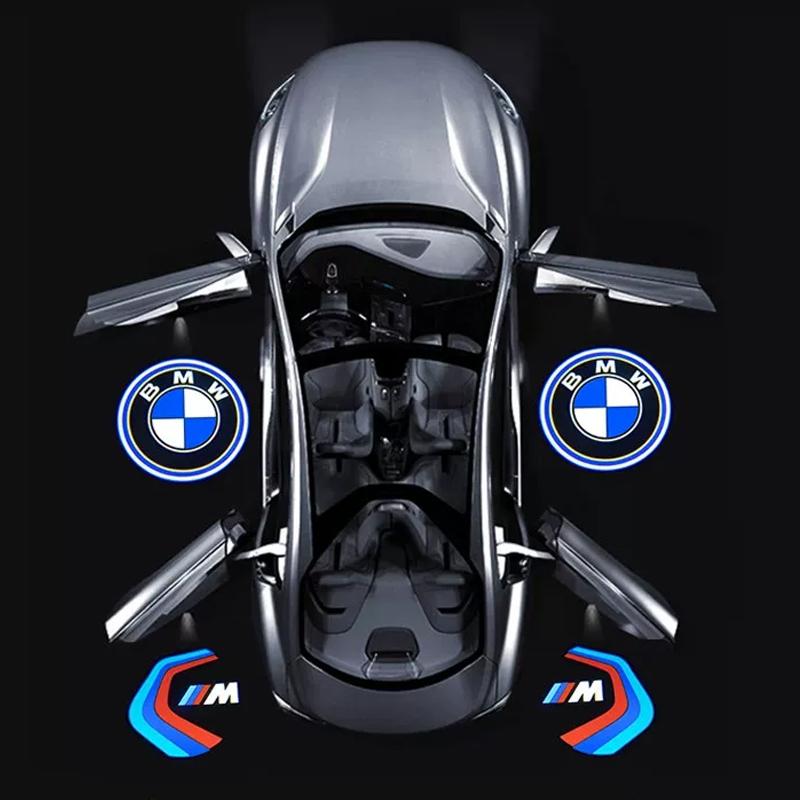 LED Car Door Logo Projector Light Welcome Lamp Car Sticker Auto Accessories Fit BMW E90 E91 E92 E93 E60 E61 F10 F07 E63 E64 F12