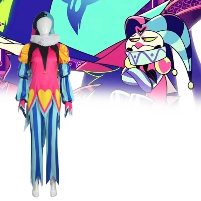 Новый костюм для косплея Физзаролли из полиэстера, трендовый наряд на Хэллоуин