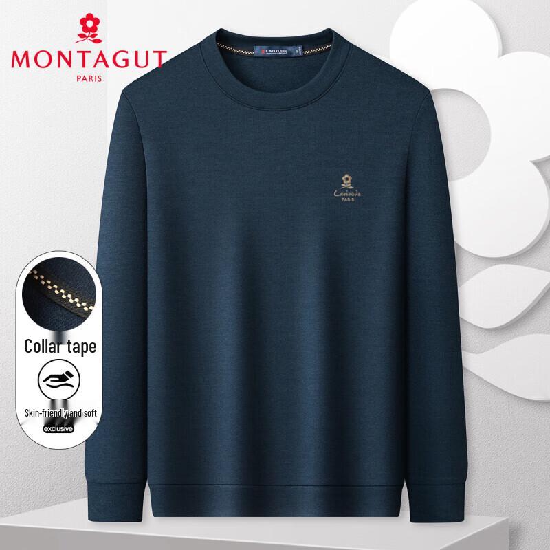 MONTAGUT Men's Versatile Long Sleeve T-Shirt Sweatshirt JG