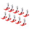 Пластиковая прижимная лапка для швейной машины Industrail Easy Red