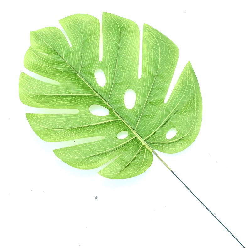 Artificial Monstera, Areca, Fan Palm Leaf Branches for Wedding Decor