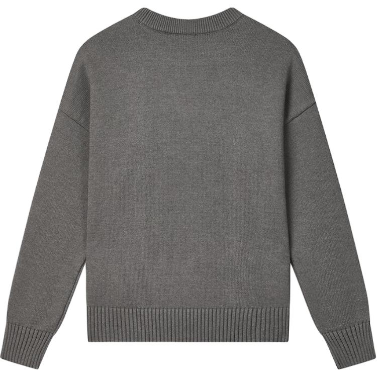 New FILA ORIGINALE Knitwear Men's Ribbed Heather Gray F51M449401F-MG