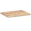 Floating Shelves Set of 3 40 x 30 x 2 cm Solid Acacia Wood Untreated