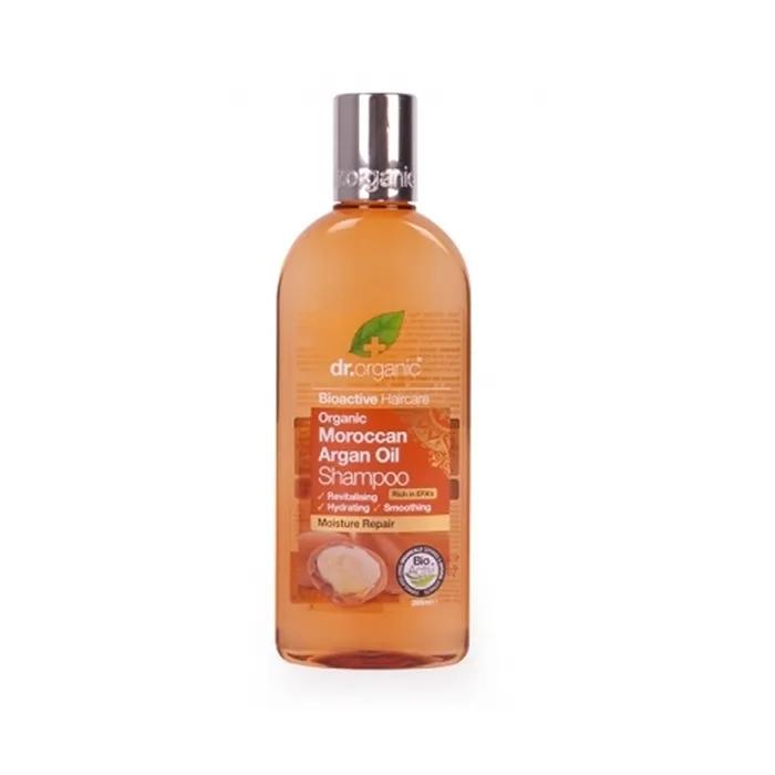 Dr.Organic Шампунь с марокканским аргановым маслом 265 мл
