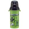 Skater Water Bottle Minecraft 480ml Children's Antibacterial Plastic Made In Japan PSB5SANAG-A