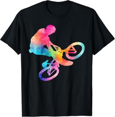 BMX Искусство для Мужчин Женщин Малышей Мальчиков Внедорожное катание на BMX Футболка BMX