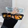 Роскошные прямоугольные солнцезащитные очки Женские Мужские Модные Дизайнерские Повседневные Солнцезащитные Очки Пластиковые Для улицы Очки Унисекс Модные