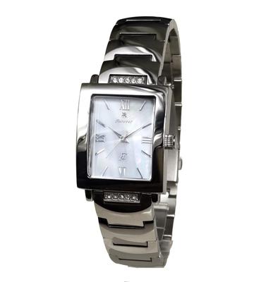 Часы Forever Shell Dial Красивые хрустальные часы с простым инструментом для регулировки ремня FOREVER Мужские FG-1205-1 (белый)