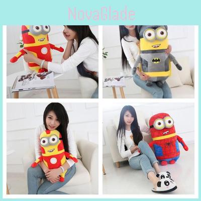 Супермягкая плюшевая игрушка из кристальной ткани с персонажами «Гадкого я» и миньонами, идеально подходящая для детей