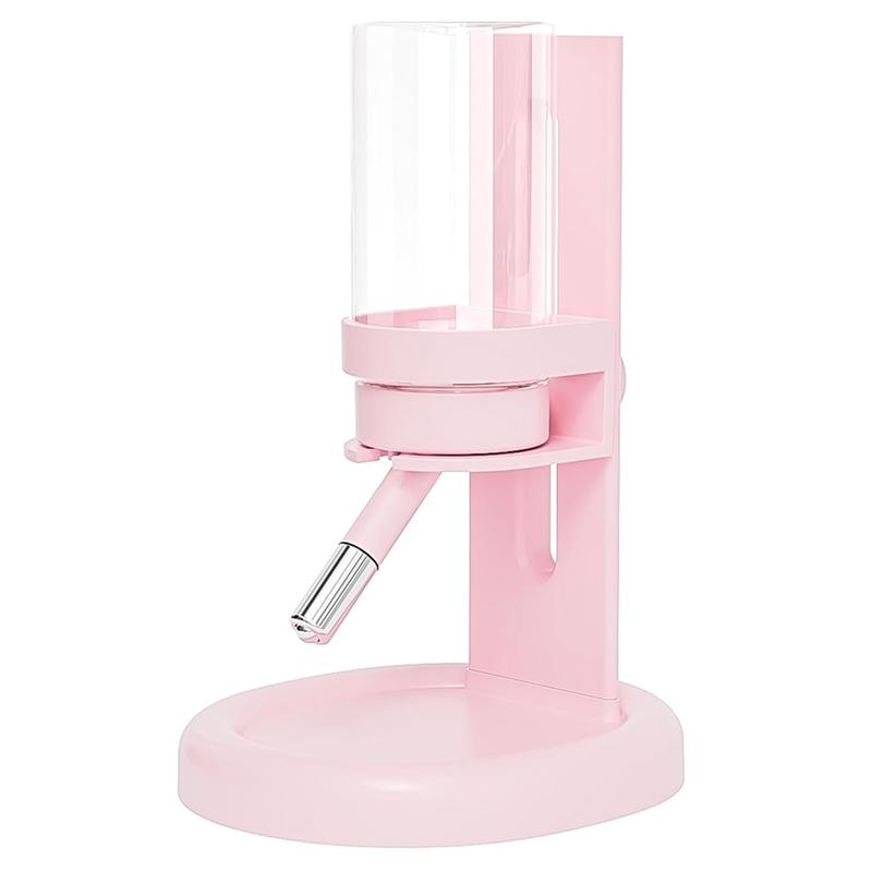 Small Animal Water Dispenser With Adjustable Stand-Hamster Water Bottle No Drip-Guinea Pig Water Bottle Leak Proof