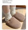 Soft Cotton Plush Winter Slippers: Warm, Non-Slip Indoor Footwear for Couples