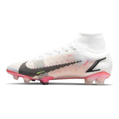 Кроссовки унисекс Mercurial Superfly 8 Elite FG Rawdacious White Bright-Crimson Pink-Blast CV0958-121
