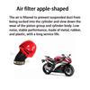 Воздушный фильтр типа Apple Высококачественный Универсальный Воздушный Фильтр для Мотоцикла - С изогнутой на 45° шейкой Высокопоточный Воздушный Фильтр для Скутера Мотоцикла