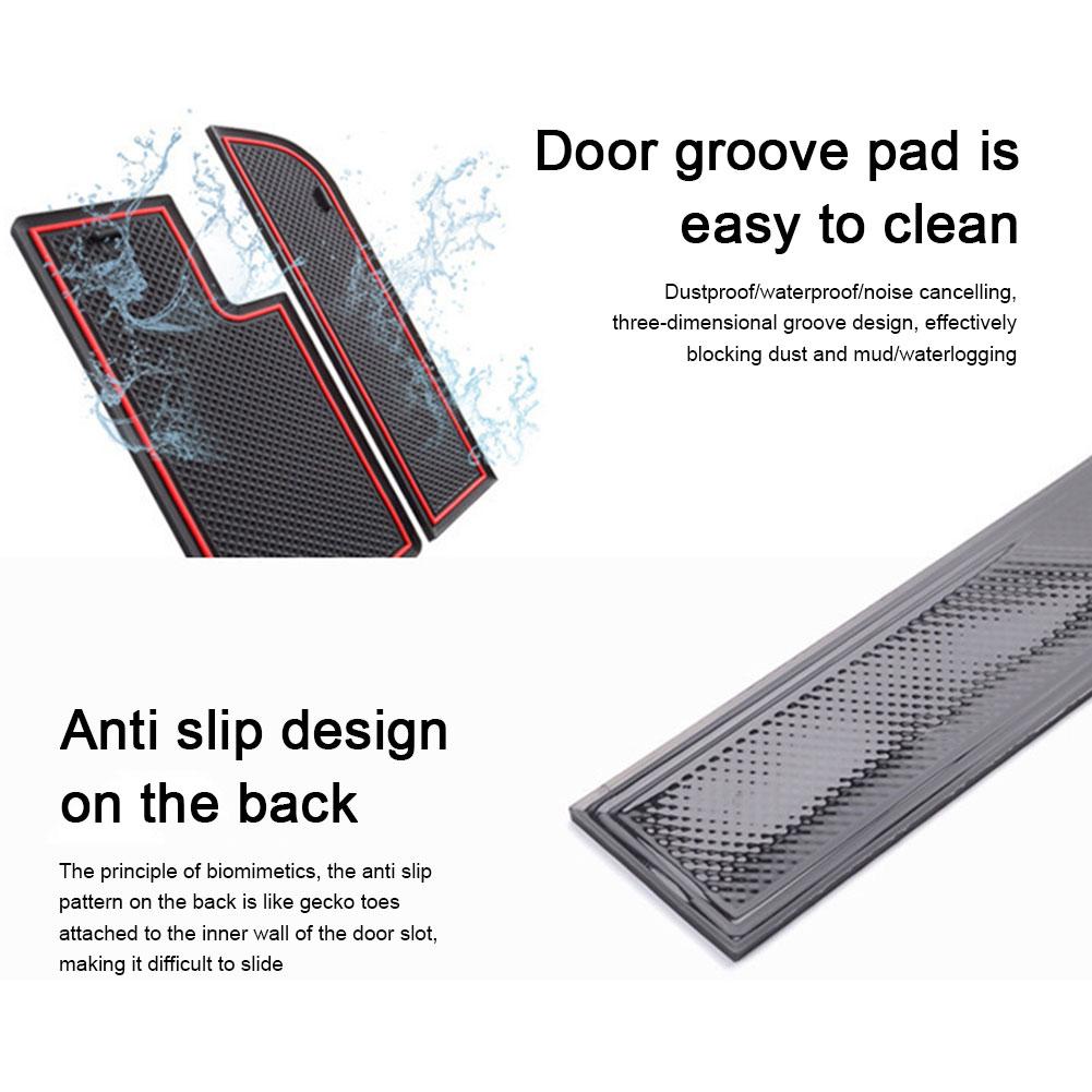Для Honda WRV 2024 2024 автомобильный резиновый противоскользящий коврик Coaster коврик для дверного проема набор ковриков для автомобильного проема ворот пылезащитные аксессуары для салона автомобиля
