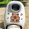 Cute Capybara Car Stickers Waterproof Auto Truck Window Body Decal Reflective Electric Vehicle Decorative Stickers