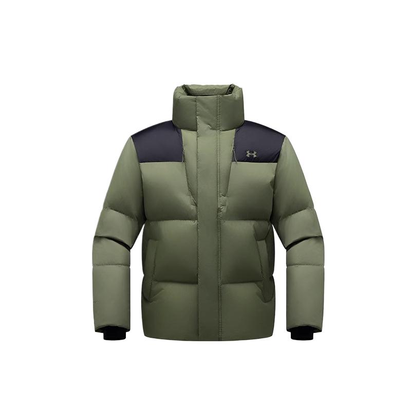 Under Armour Мужская пуховая куртка, светло-зеленый цвет, армейский зеленый, 14411143-GRE