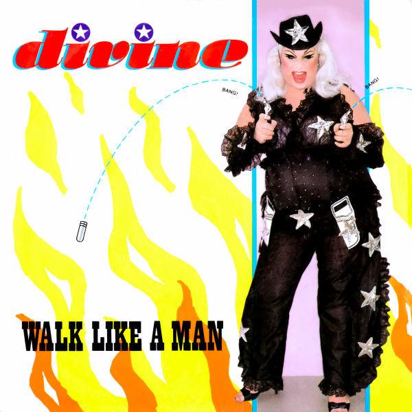 7-дюймовая пластинка DIVINE - Walk Like A Man ENA125 Proto 1985 UK Танцевальная и Электронная Б/У